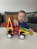 Magplayer magnetlegetøj - 2 x Hjulsæt