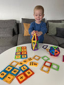 Magplayer magnetlegetøj - 83 dele Designer Sæt