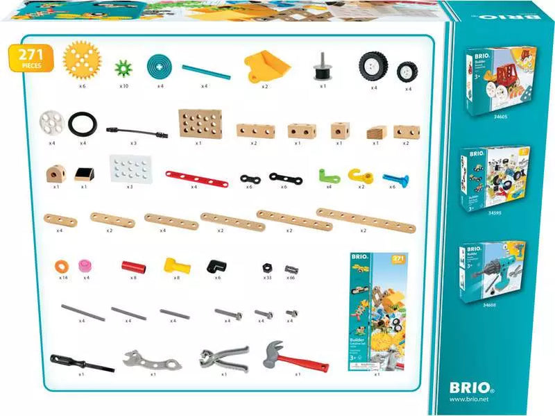 BRIO - Byggesæt - 271 dele - 34606