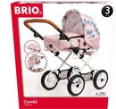 BRIO - Dukkevogn Kombi - Pink