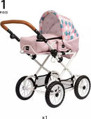 BRIO - Dukkevogn Kombi - Pink