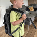 Sporty rygsæk - 1 stk - Sort - Fra 3 år.