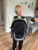 Sporty rygsæk - 1 stk - Sort - Fra 3 år.