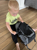 Sporty rygsæk - 1 stk - Sort - Fra 3 år.