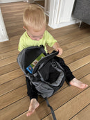 Sporty rygsæk - 1 stk - Sort - Fra 3 år.