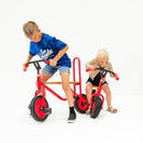 Rose Pedalcykel - Massive gummidæk - fra 4-6 år.