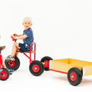 Rose 3-hjulet Pedalcykel - Punkterfri dæk - fra 3-5 år.