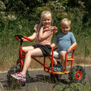 Rose Mellem Taxacykel - Traktordæk - fra 4-10 år.