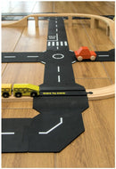 ToddleRoad - Vej og skinne sæt, 8 dele - Billede 1