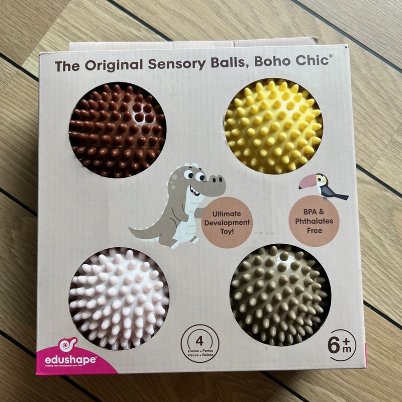 Sansebolde - 4 stk - Ø:10 cm - Boho Chic
