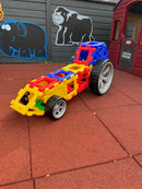 Giant Polydron hjulsæt - 8 dele.