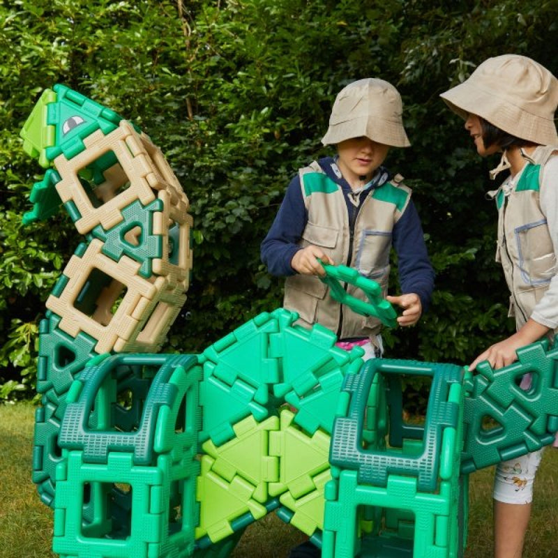 Polydron Gigant Dinosaur - 130 dele - Billede 1