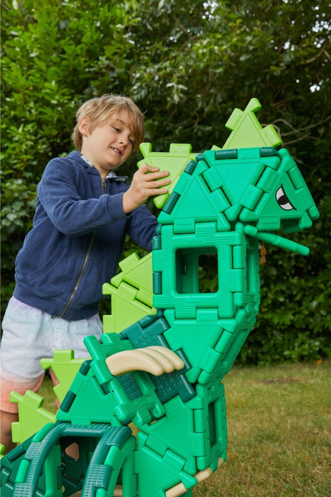 Polydron Gigant Dinosaur - 130 dele - Billede 1