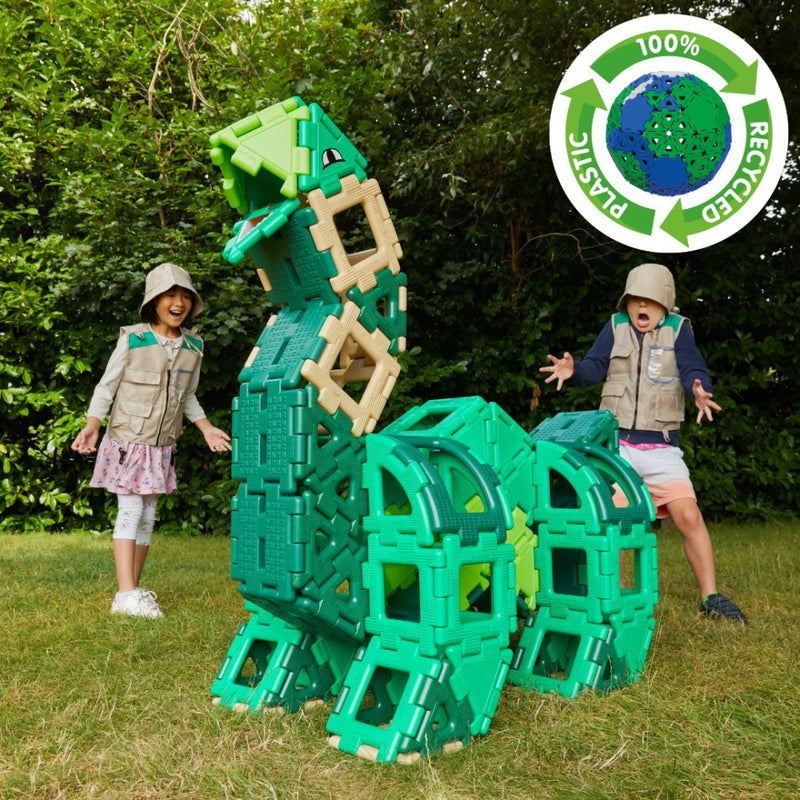 Polydron Gigant Dinosaur - 130 dele - Billede 1