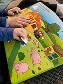 Bog - Den store flapbog: Bondegården - Fra 1 år