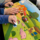 Bog - Den store flapbog: Bondegården - Fra 1 år