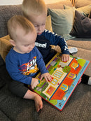 Bog - Den store flapbog: Mit hus  Fra 1 år.