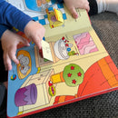 Bog - Den store flapbog: Mit hus  Fra 1 år.