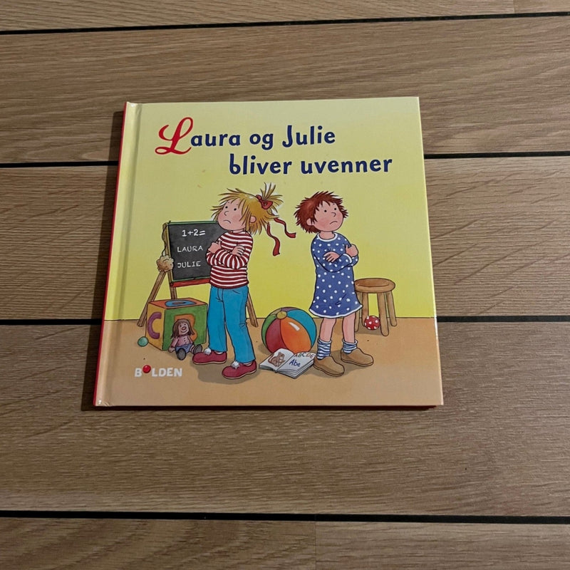 Bog - Laura og Julie bliver uvenner - Fra 3 år
