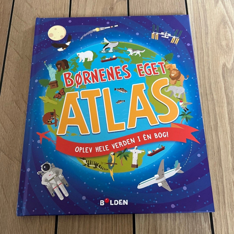 Bog - Børnenes eget atlas - Fra 6 år