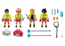 Playmobil - Redningsmandskab - 4 stk figurer