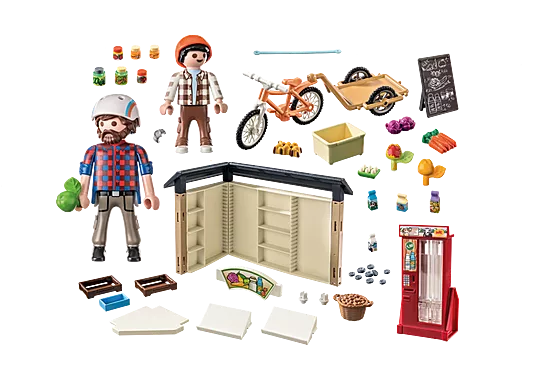 Playmobil - Døgnåben gårdbutik