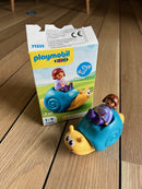 Playmobil 1.2.3 - Sneglevippe med raslefunktion - Fra 1 år