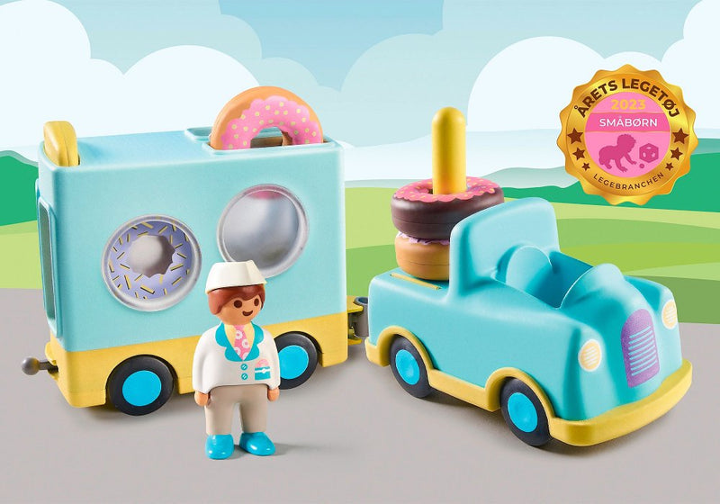 Skør Donut Truck, Playmobil 1-2-3 - Billede 1