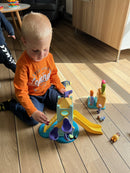 Playmobil 1.2.3 - Oplevelsestårn med isbod - Fra 1 år