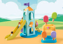 Oplevelsestårn med isbod Playmobil 1-2-3 - Billede 1