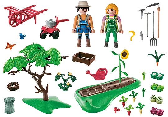 Playmobil - Bondegård Køkkenhave