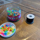 Elastiksnor 1,2 mm x 25 m sort