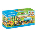 Playmobil Traktor med anhænger/vandtank - Billede 1
