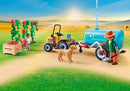 Playmobil Traktor med anhænger/vandtank - Billede 1