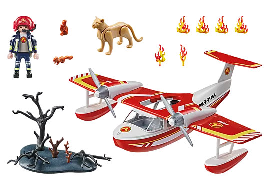 Playmobil - Brandslukningsfly