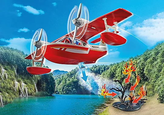 Playmobil - Brandslukningsfly