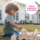 Klodser i Skum fra EduShape -  wood-like - Billede 1