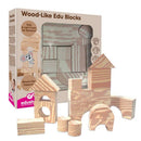 Klodser i Skum fra EduShape -  wood-like - Billede 1