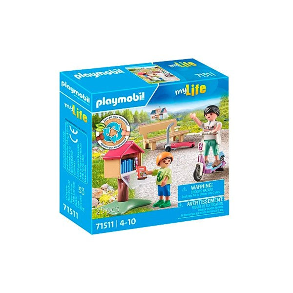 Playmobil Bogbytte for bogorme  - Billede 1