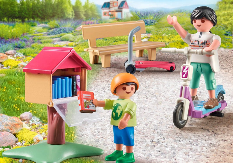 Playmobil Bogbytte for bogorme  - Billede 1