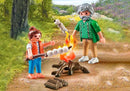 Playmobil Lejrbål med skumfiduser - Billede 1