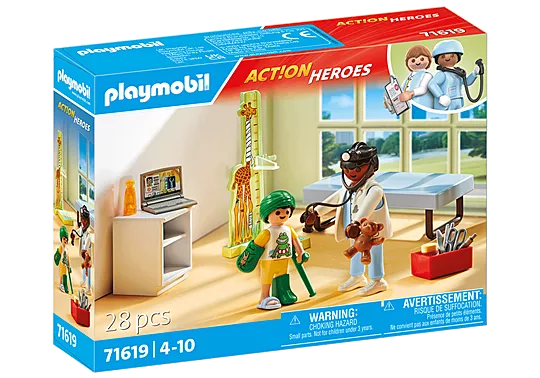 Playmobil - Børnelæge og bamse