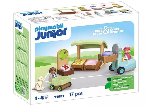 Playmobil Junior - Økologisk markedsbod - Billede 1