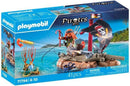 Playmobil - piratflåde m. skat - Billede 1