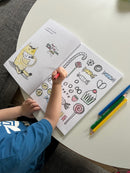 Bog - Farver og følelser: En male- og talebog