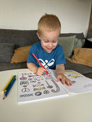 Bog - Farver og følelser: En male- og talebog