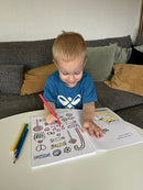 Bog - Farver og følelser: En male- og talebog