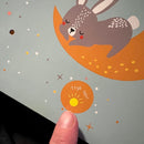 Børnebog med lys - Blink, min lille stjerne