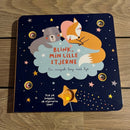 Børnebog med lys - Blink, min lille stjerne