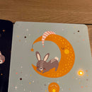 Børnebog med lys - Blink, min lille stjerne